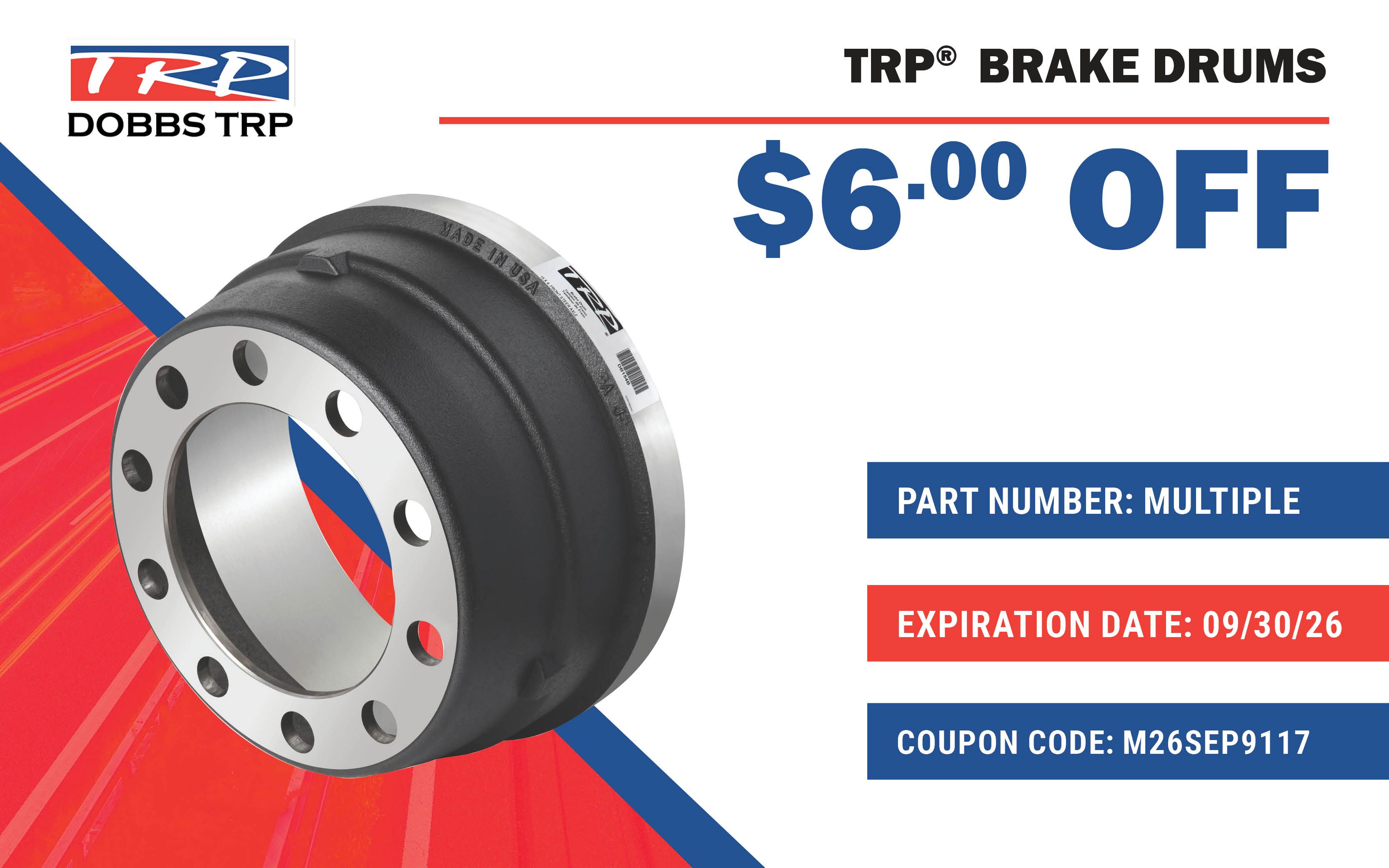 trp brake drums
